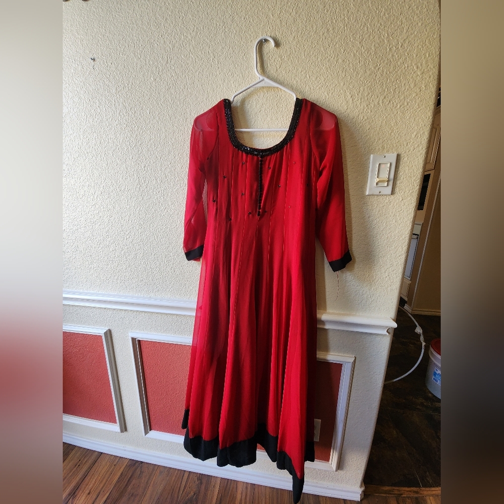 Indian pakistani anarkali kameez